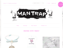 Tablet Screenshot of mantrap1989.com